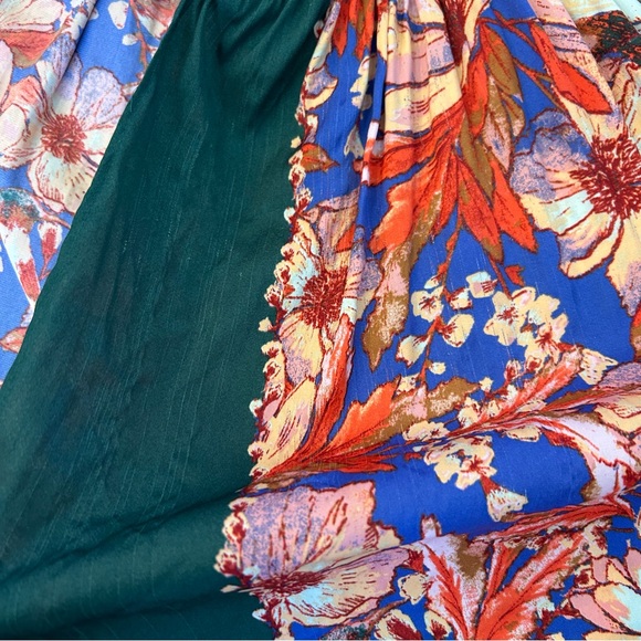 Intimately By Free People In Bloom Kimono Set Color Midnight Combo Medium - Picture 15 of 15